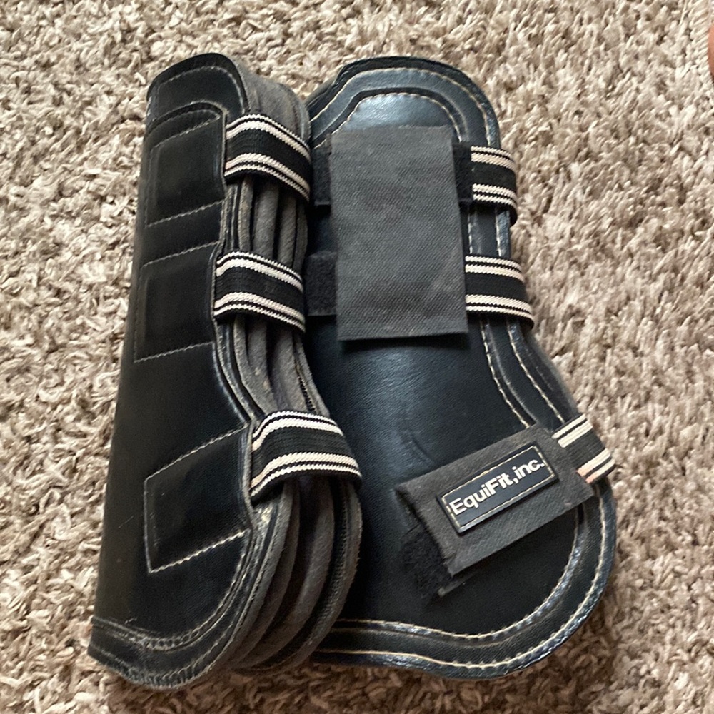 Equifit Original Open Front Jump Boots Horse XL